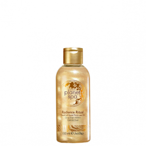 Rozświetlający olejek do ciała, włosów i kąpieli Planet Spa 150 ml