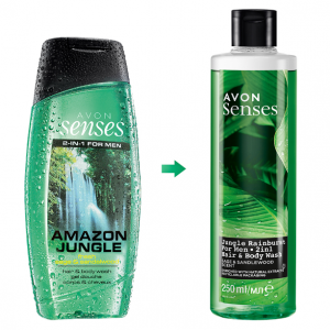 Żel do mycia ciała i włosów Jungle Rainburst 250 ml