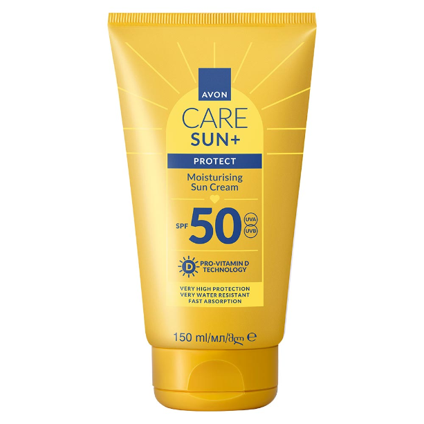 Krem do opalania z SPF 50 Avon Care Sun – 150 ml
