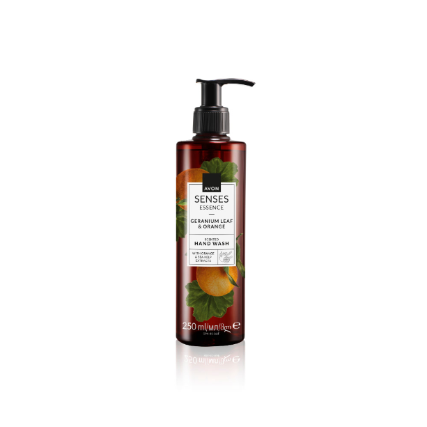 Mydło do rąk w płynie Liść Geranium i Pomarańcza Senses Essence – 250 ml