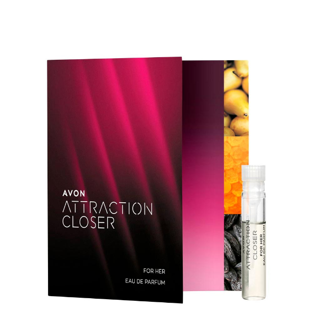 Attraction Closer dla Niej Woda perfumowana – ulotka z próbką 2,50 zł 0.6 ml