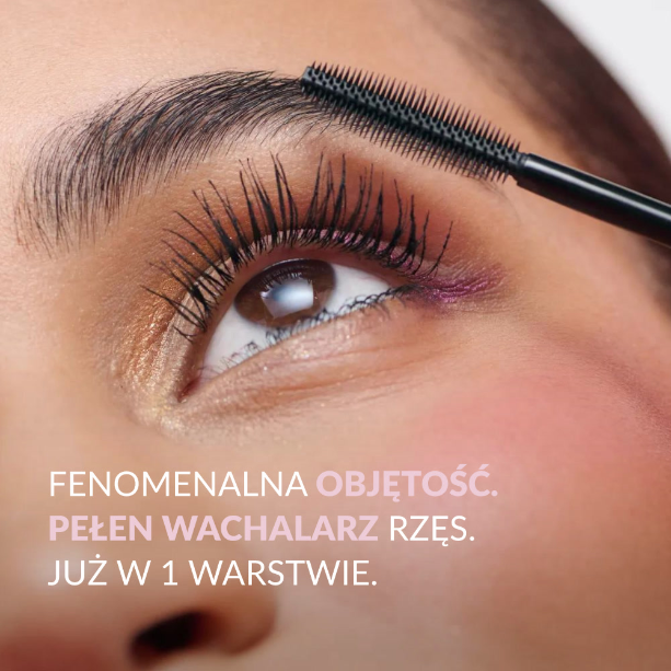 Pogrubiająco-rozdzielający tusz do rzęs Fan-Omenal Avon Blackest Black 10 ml
