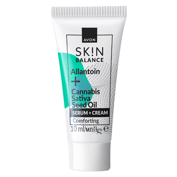 Przywracające równowagę serum i krem do twarzy 2 w 1 – miniwersja